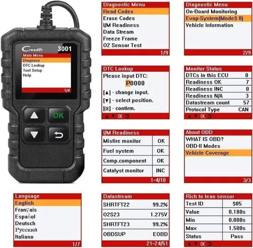 Scanner Launch Creader 3001