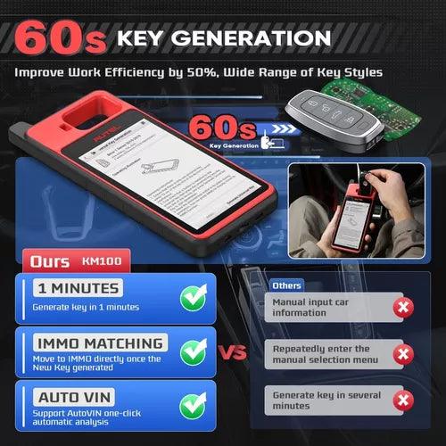 Escaner Programador De Llave Autel Km100 Profesional