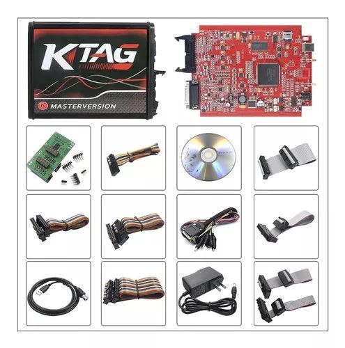 Escaner Ecu Kess + Ktag + 22 Adaptadores Bdm Completo