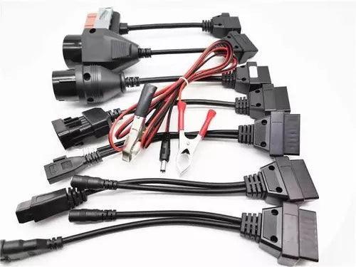 Scanner Launch 129x Completo + 8 Adaptadores Obd2