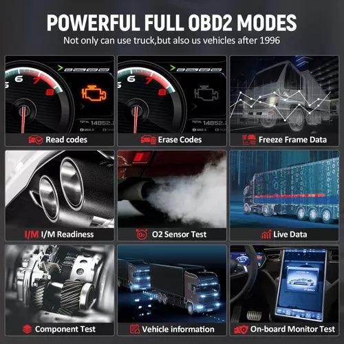 Scanner De Camión Launch Hd Diagnostico Automotriz 2 En 1