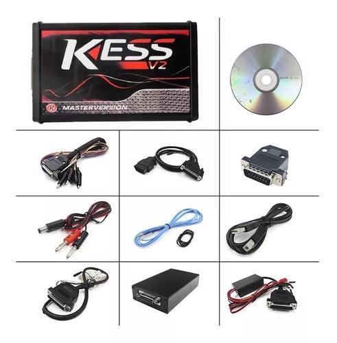 Escaner Ecu Kess + Ktag + 22 Adaptadores Bdm Completo