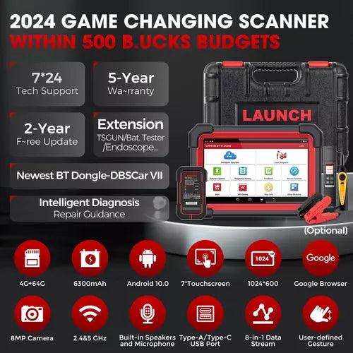 Escaner Launch X431 Crp919e Bt Elite 2024 Bidireccional 2024
