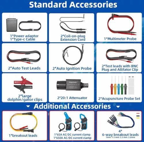 Osciloscopio Automotriz Hantek Kit Completo Profesional