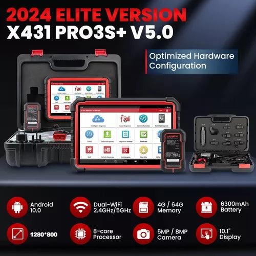 Scanner Launch X431 Pro3s Lanzamiento 2024 Sistema Completo