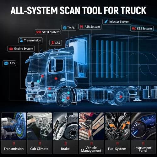Scanner De Camión Launch Hd Diagnostico Automotriz 2 En 1