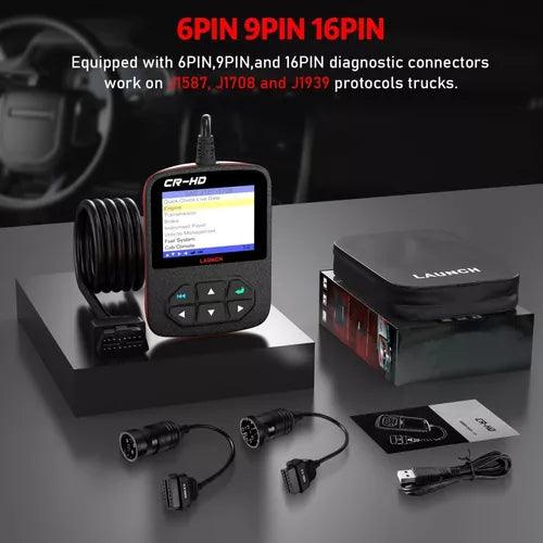 Scanner De Camión Launch Hd Diagnostico Automotriz 2 En 1