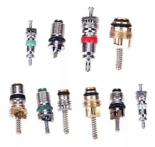 Aire Acondicionado 100pcs De Válvula Surtidas A/c Automotriz