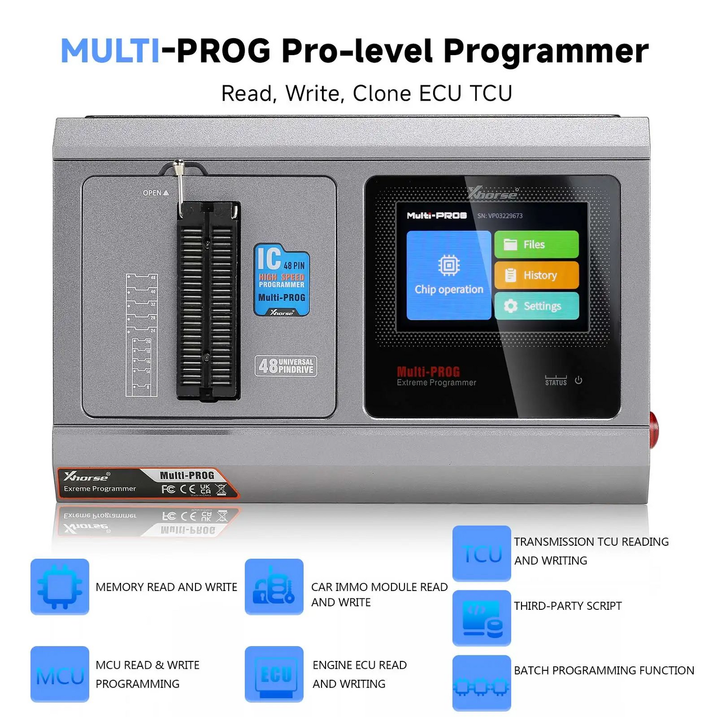 Multiprog Xhorse Programador De Ecu