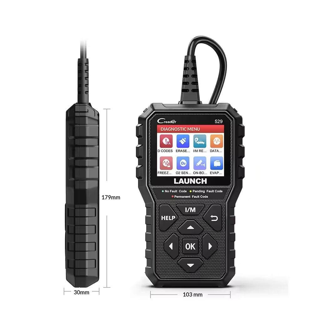 Escaner Launch Creader Cr529 Obd2 Diagnostico Automotriz