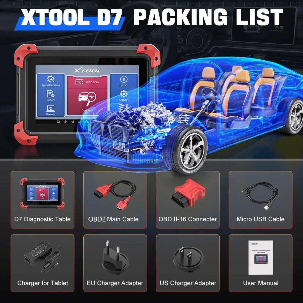 Escaner XTOOL D7 2024 programador de llave