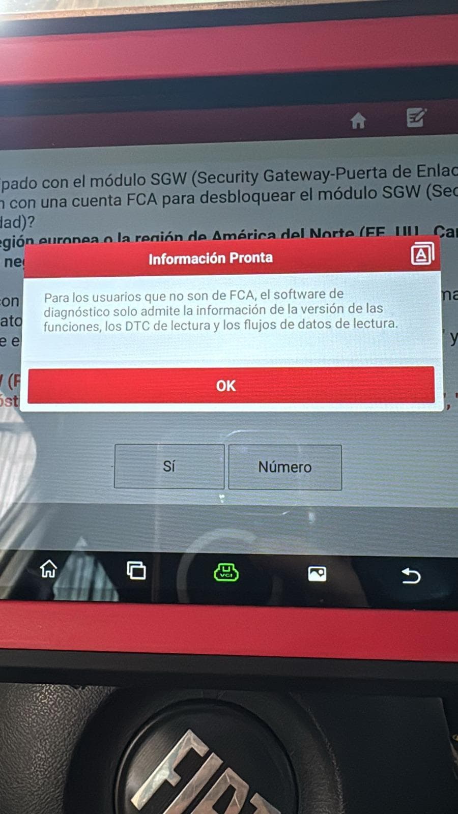 Desbloqueo FCA SGW AutoAuth – Servicio Oficial en Uruguay