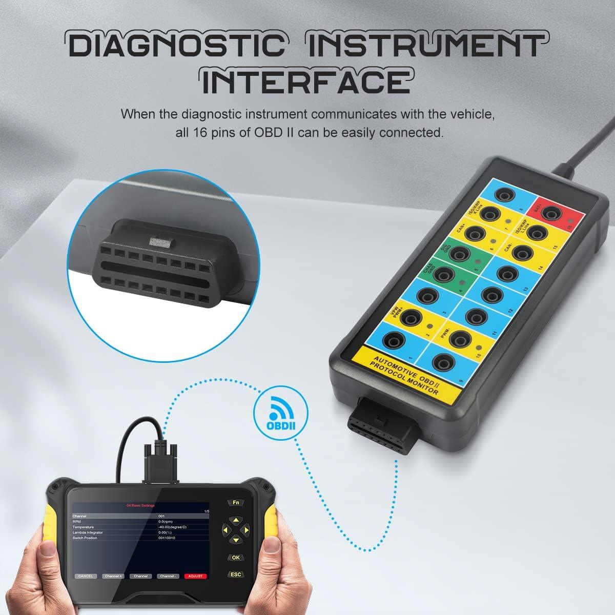 Caja De Ruptura Obd2 Con Luz Led Lector De Pin Obd2