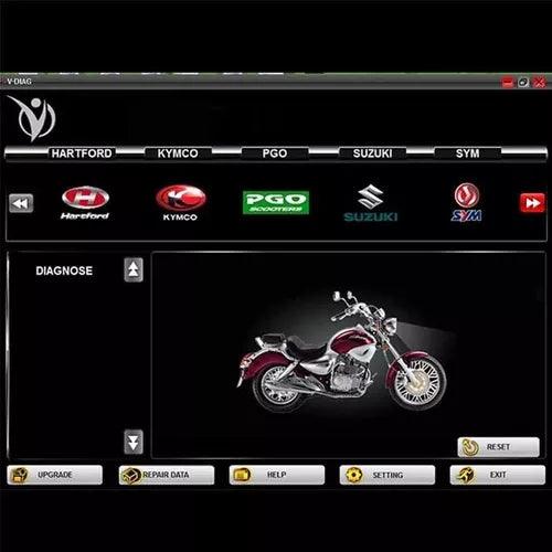 Scanner De Moto Herramienta De Diagnóstico 7 En 1