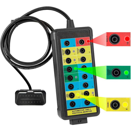 Caja De Ruptura Obd2 Con Luz Led Lector De Pin Obd2