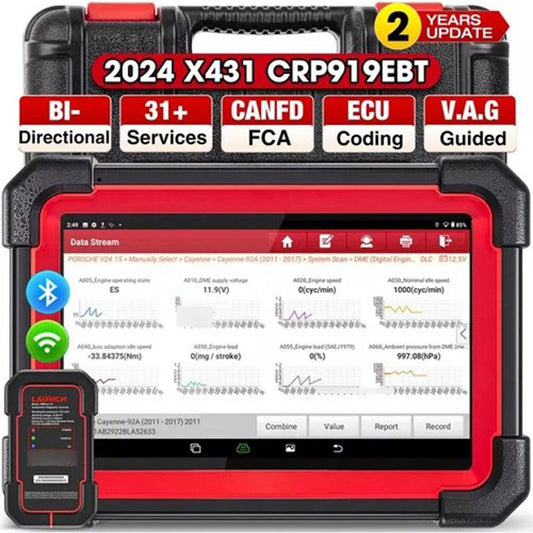 Escaner Launch X431 Crp919e Bt Elite 2024 Bidireccional 2024