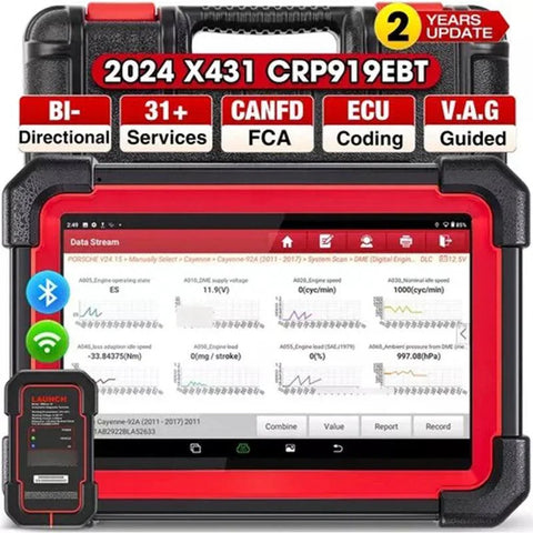 Escaner Launch X431 Crp919e Bt Elite 2025 Bidireccional