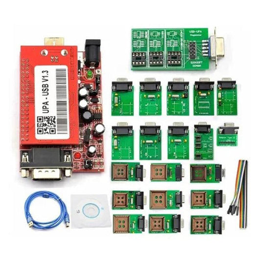 Programador Upa V1.3 Programación De Ecu Con Adaptadores Full