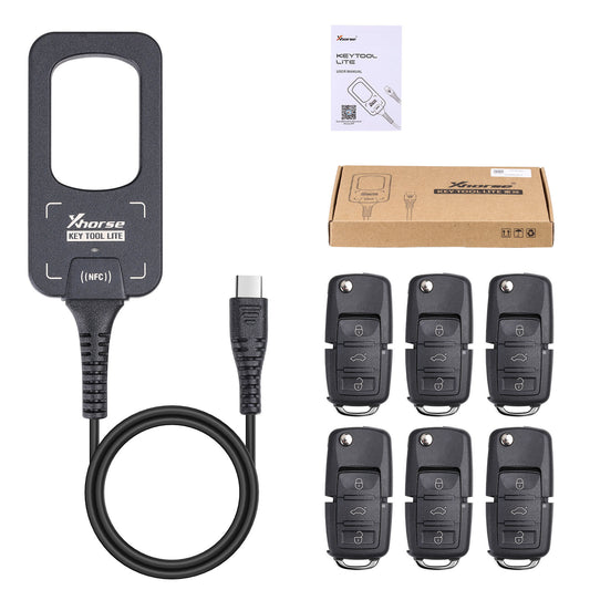 Xhorse Vvdi Bee Lite Con 6 Llaves Remotas Con Cable Vvdi
