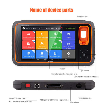 Xhorse Vvdi Key Tool Midi Con Función Immo Y Tpms