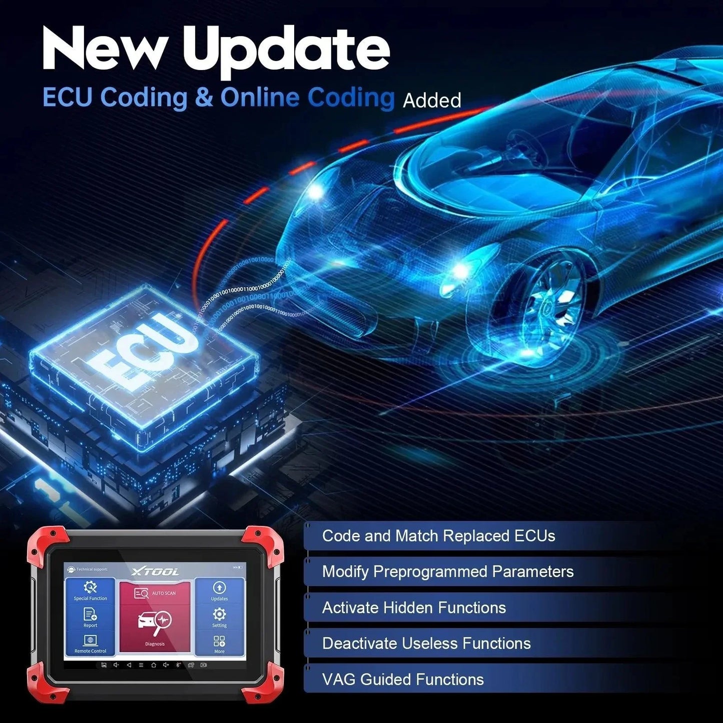 Escaner XTOOL D7 actualizaciones | Herramientas Automotriz